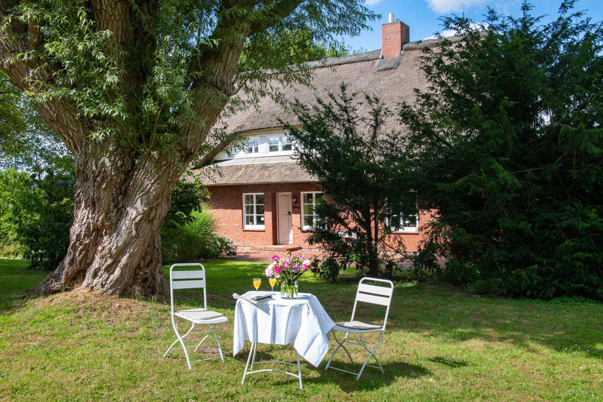 Reetdachhaus Eiderblick Villa Breiholz Ngoại thất bức ảnh