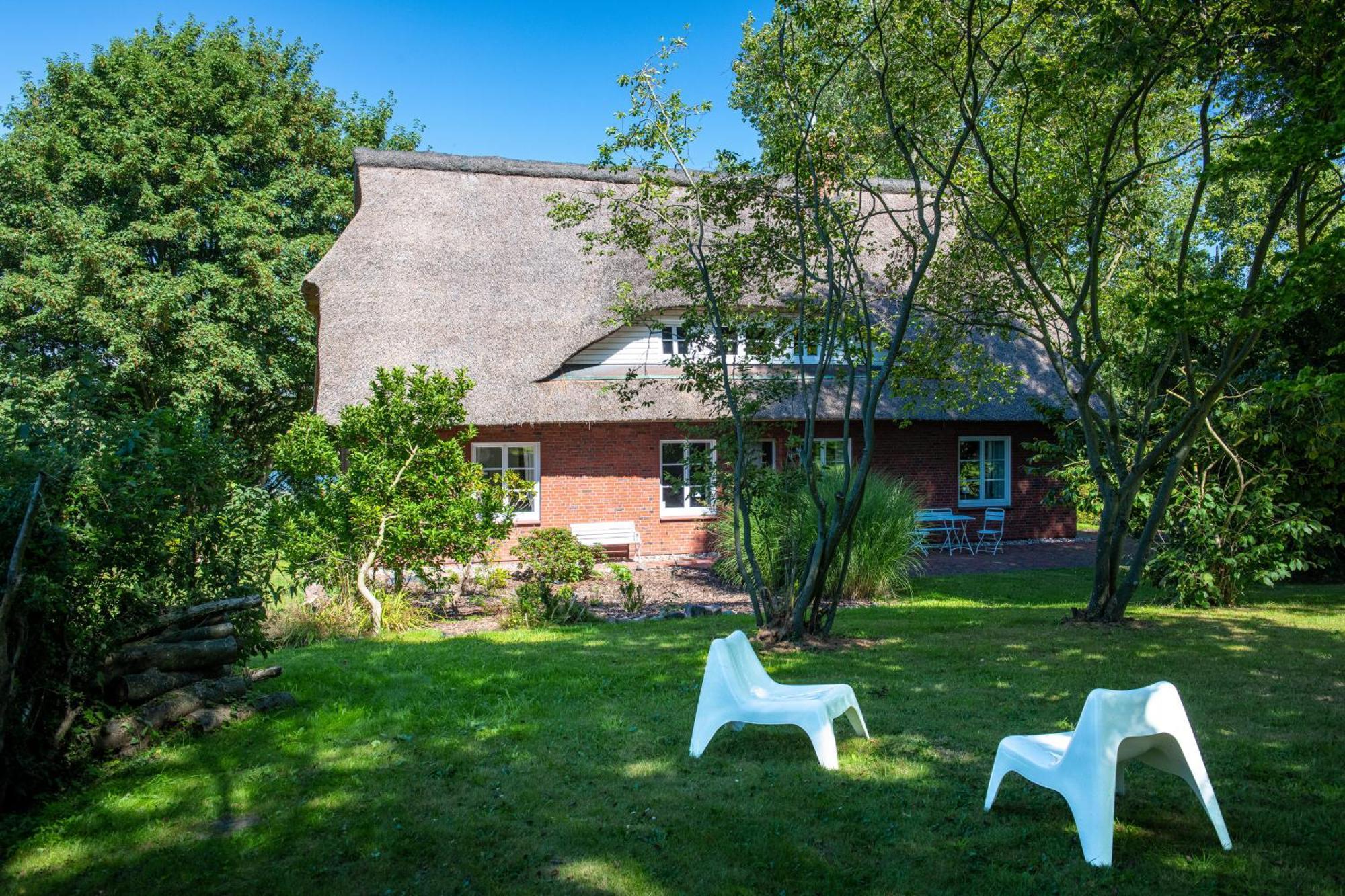 Reetdachhaus Eiderblick Villa Breiholz Ngoại thất bức ảnh