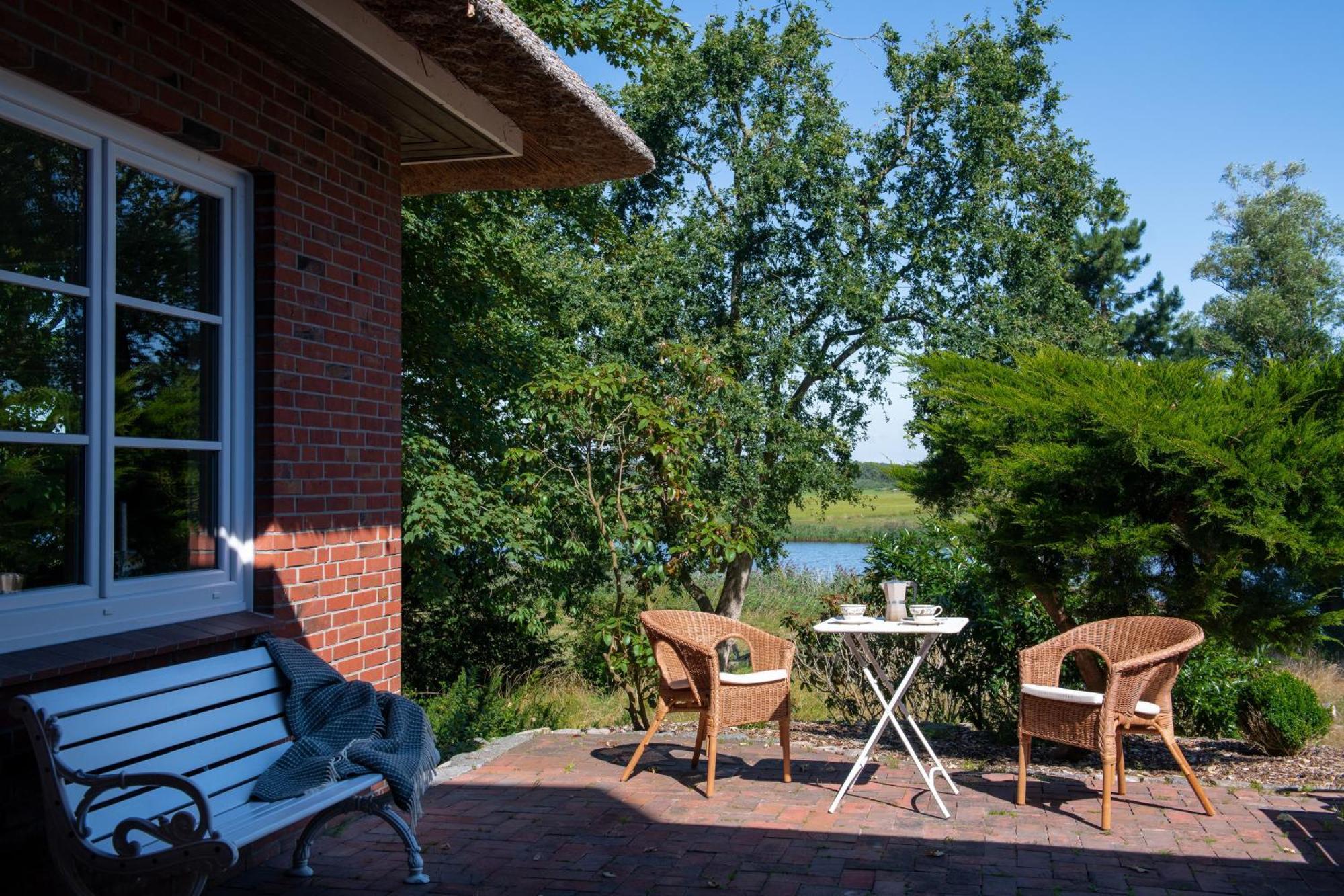 Reetdachhaus Eiderblick Villa Breiholz Ngoại thất bức ảnh